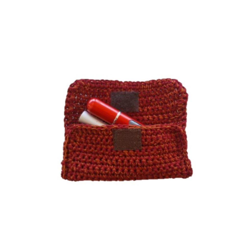 Κόκκινη θήκη με αρωματικό φιαλίδιο τσάντας (επιλέξτε χρώματα)